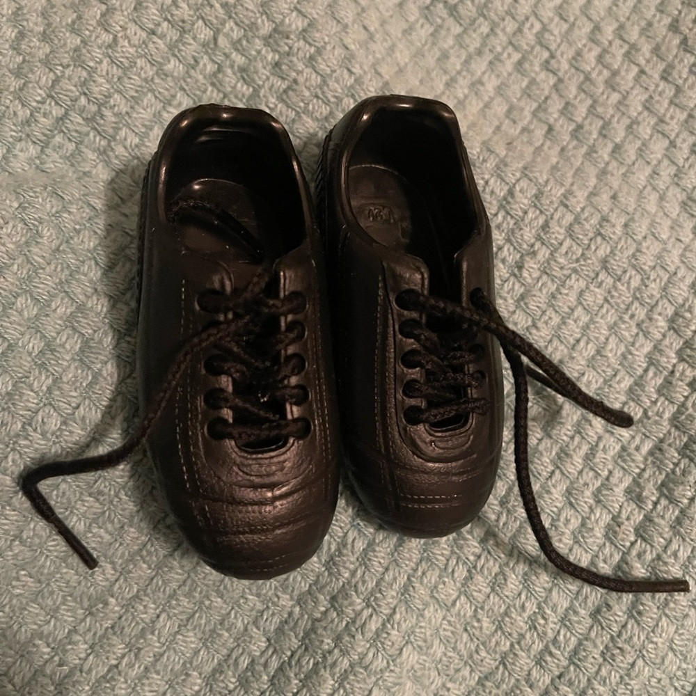 Battat Our Generation Dolls Team Player Black Soccer Shoes & Ball Fit 18" Doll